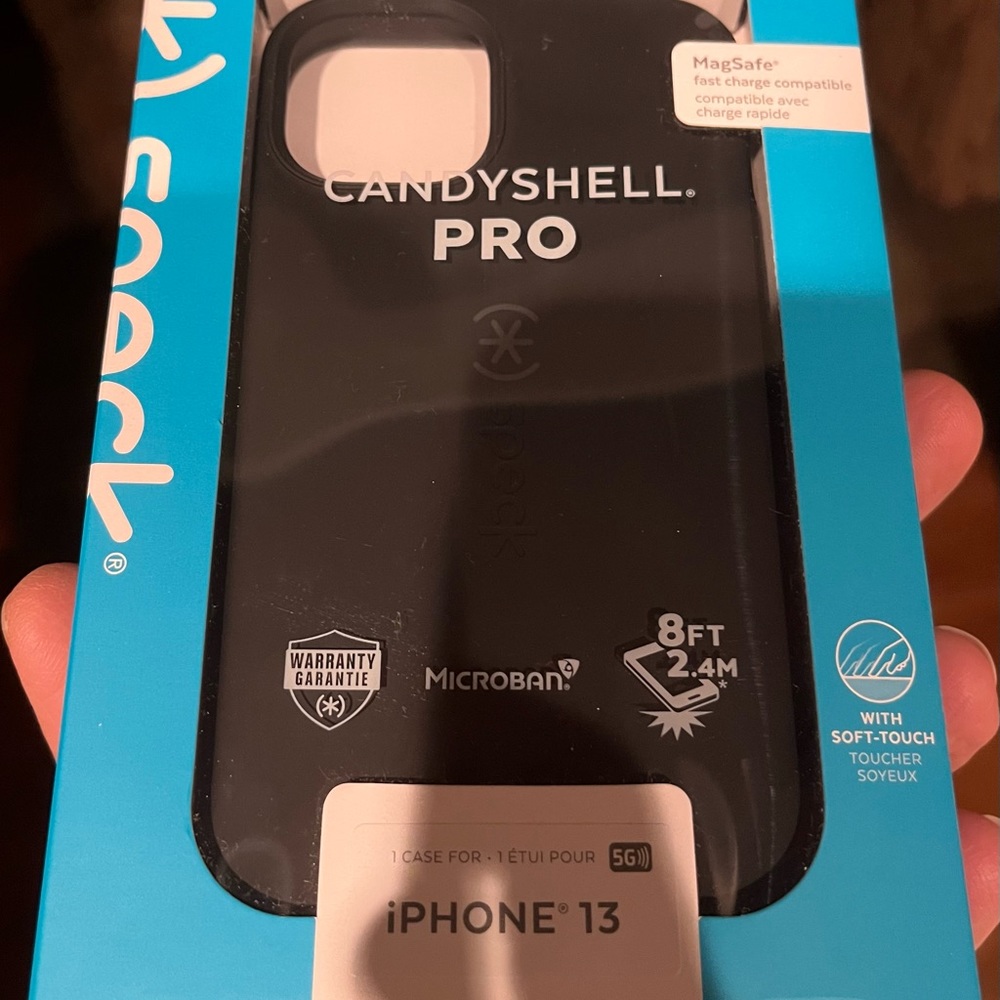 Speck candy shell phone case for new iPhone 13. New in box